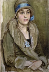 Portret van een Dame